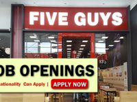 Five Guys Job Opportunities