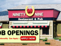 Ninety Nine Restaurant & Pub Job Opportunities